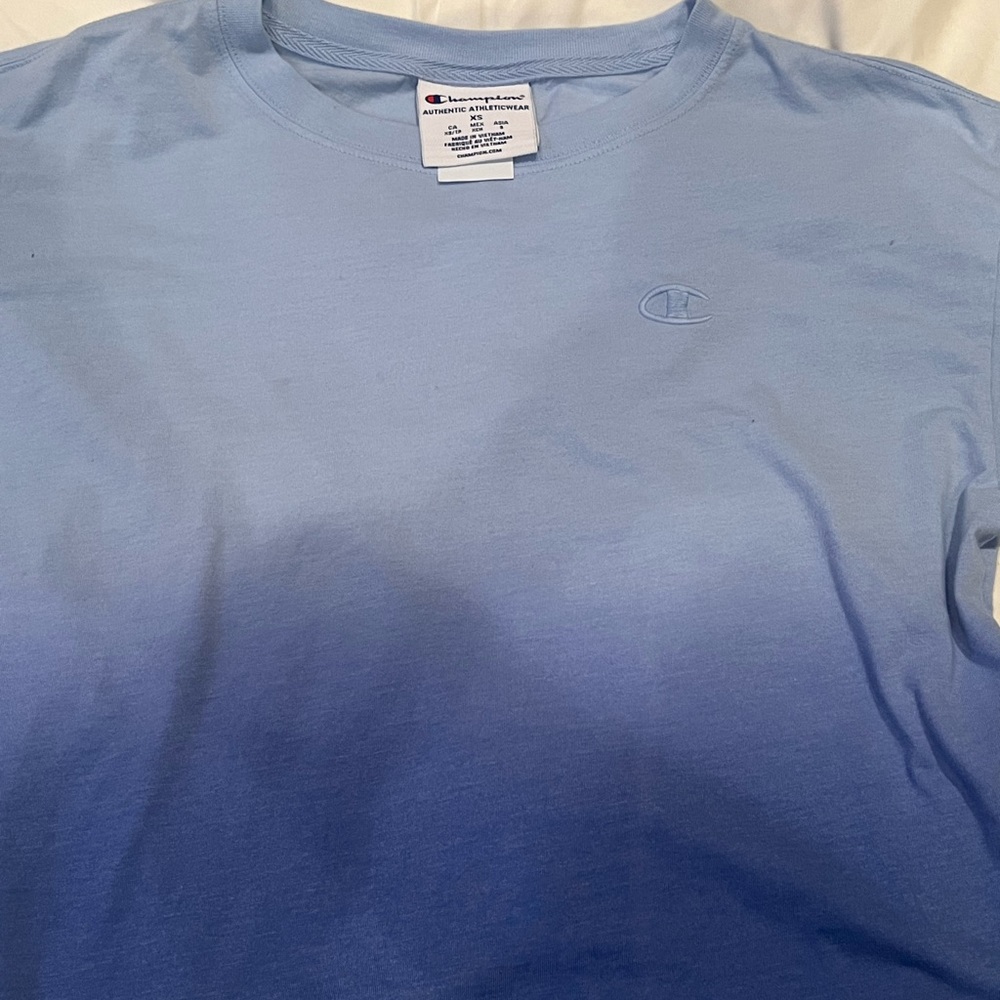 Light blue and dark blue